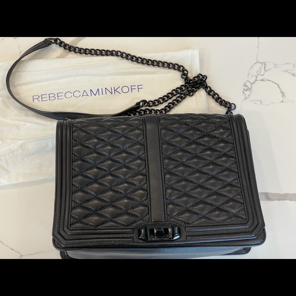 Large Quilted Rebecca Minkoff Crossbody